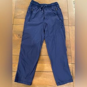Navy Blue GAP Kids Hybrid Pants (S)